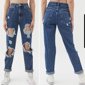 BDG Mom High Rise Distressed 90s Jeans